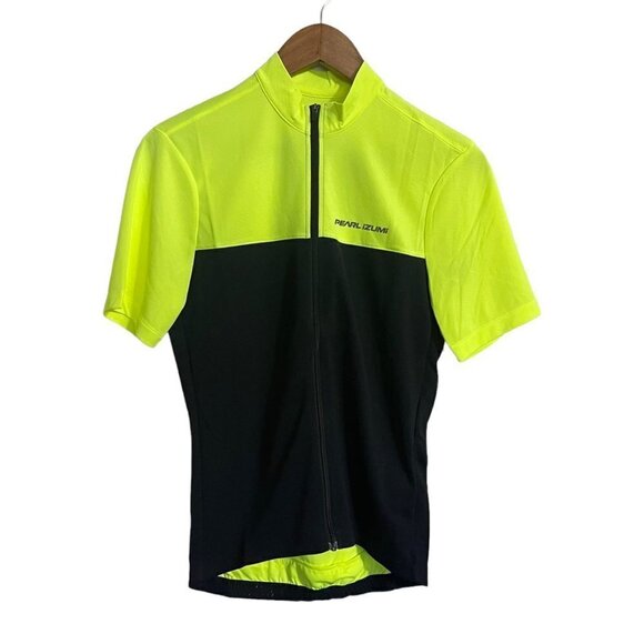 Pearl Izumi Mens NWT Black Full Zip Short Sleeve Quest Cycling Jersey Size XS - Picture 2 of 10